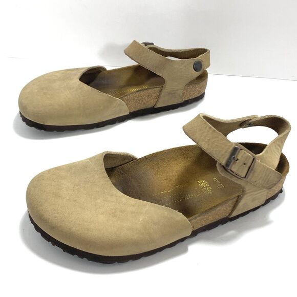 Birkenstock Women's Messina Oiled Leather Clog Size 38 EU Or 7-7.5 US - Picture 8 of 15